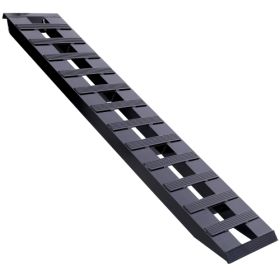 Heavy  Duty Ramps With Top Hook Attaching End, Universal Loading Ramp For Motorcycle, Tractor, ATV  UT 72  X 14  8800 LBS 1 Pair 2 Ramps Aluminum