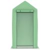 Greenhouse with Steel Frame 5.4 ft² 3.3'x1.6'x6.2'