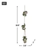 Frolicking Frogs Hanging Decor - Cute Garden Frog Wall Art for Outdoor Spaces