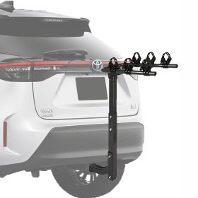 Bike Rack for Car 1-4 Bike Hitch Mount Bicycle Rack for SUV with 2-Inch Receiver, Rubber Lock & Sleek Pad (SKU: SS1021)